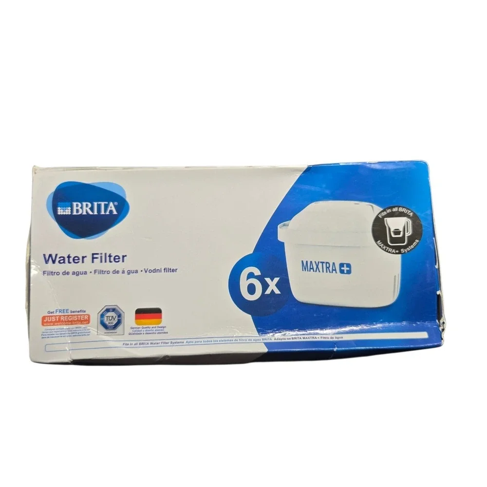 6x Brita Maxtra Plus Water Filter Cartridge Factory Sealed Filters